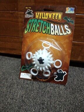 Express Halloween White Stretch Ball Toy - Light-Up